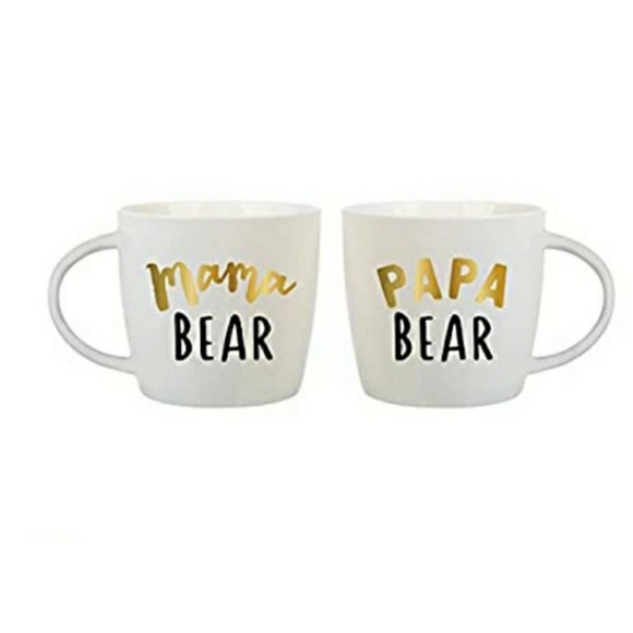 Accessories - Mama Bear, Papa Bear Cozy Mug Set